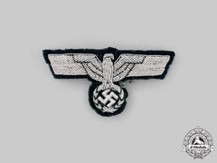 Germany, Heer. An Officer’s Visor Cap Eagle Insignia