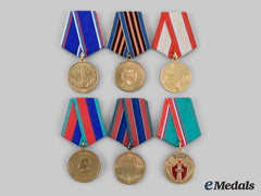 Russia, Federation. A Lot Of Medals Of The Soviet And Post-Soviet Successor States