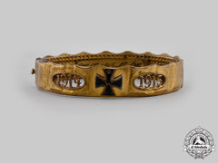 Germany, Imperial. A 1915 Trench Art Patriotic Bracelet