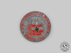 Germany, Hj. A 1944 Böhmen-Mähren (Bohemia-Moravia) Budweis Sports Festival Badge