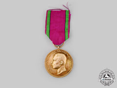 Saxe-Altenburg, Duchy. A Saxe-Ernestine House Order, Golden Merit Medal, C.1910