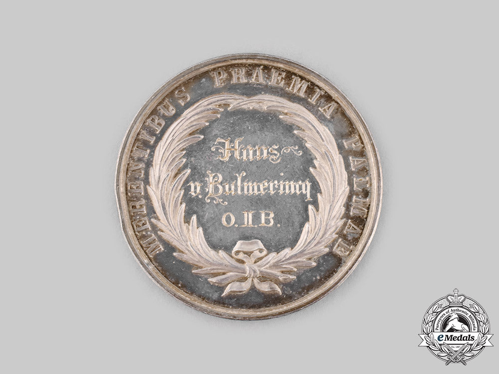 baden,_grand_duchy._a_silver_scholar_medal_to_hans_von_bulmerincq_ci19_4968