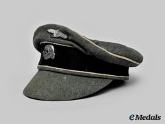 Germany, Ss. A Waffen-Ss Infantry Officer’s Crusher Cap