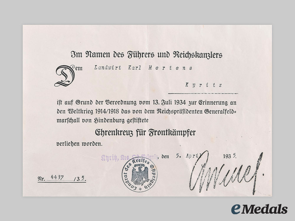 germany,_third_reich._an_honour_cross_of_the_world_war1914/1918,_with_award_document_to_karl_mertens_ci19_5044_1_1
