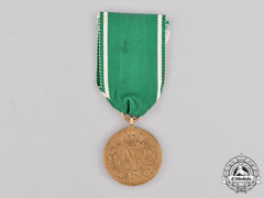 Saxony, Kingdom. A 10-Year Long Service Medal, C.1870