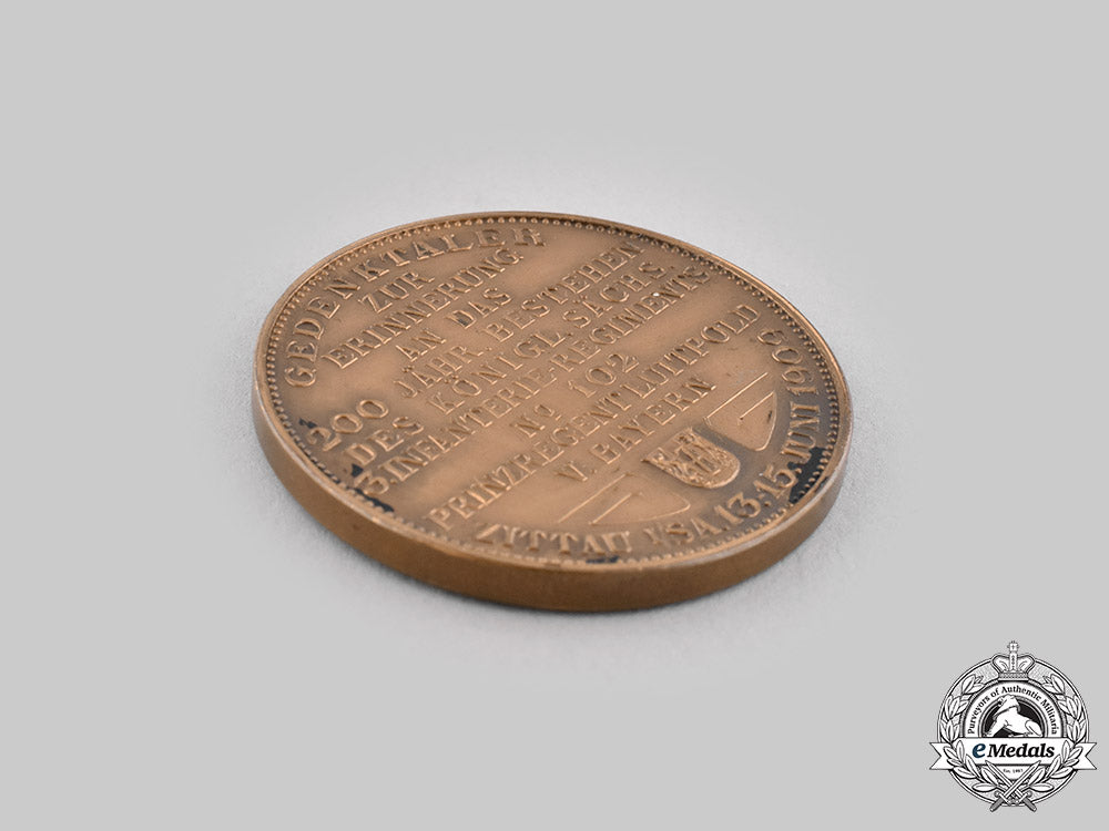 bavaria,_kingdom._a3_rd_infantry_regiment200_th_anniversary_medallion,_by_l._christian_lauer_ci19_5121