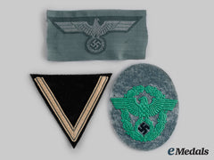 Germany, Third Reich. A Lot Of Uniform Insignia