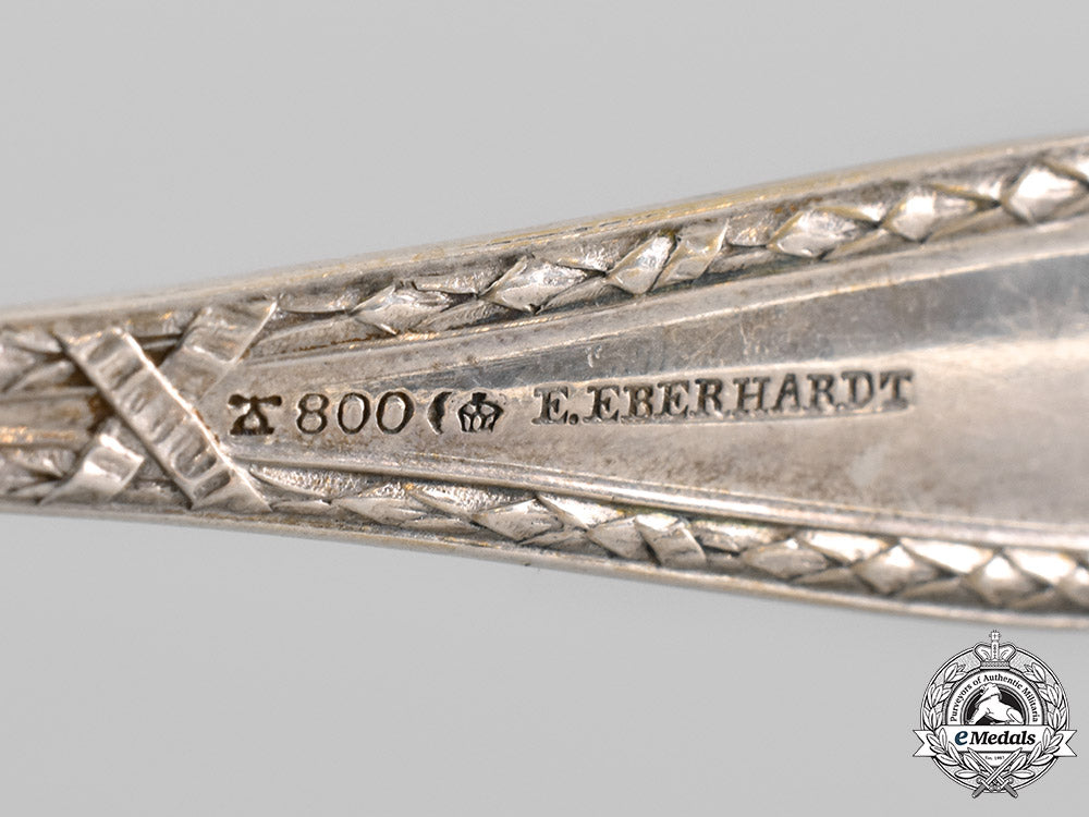 saxe-_weimar-_eisenach,_grand_duchy._a_pair_of_silver_teaspoons_by_m.h._wilkens&_söhne_ci19_5188