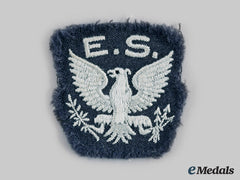 United States. A Royal Air Force (Raf) Eagle Squadron Shoulder Patch, Rare, C.1941