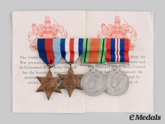 United Kingdom. A Second World War Medal Bar, C. 1945