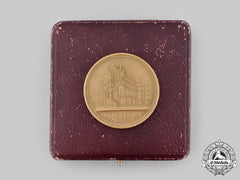 Germany, Weimar Republic. A Free State Of Braunschweig Chamber Of Commerce Faithful Labour Medal, With Case, By Carl Poellath