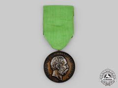 Saxony, Kingdom. A Silver Marksmanship Medal, By Max Barduleck
