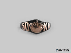 Russia, Imperial. A Privately Made Commemorative Ring, C. 1910