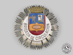 Spain, Franco Period. A City Of Madrid Municipal Traffic Police Star