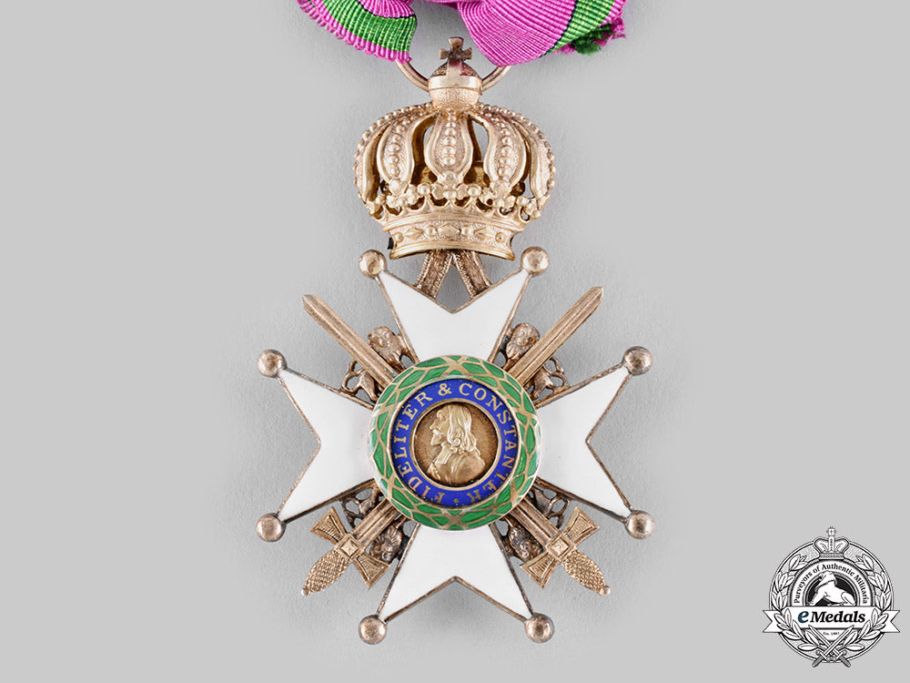 saxe-_coburg_and_gotha,_duchy._a_saxe-_ernestine_house_order,_i_class_knight’s_cross_with_swords,_with_case_by_willi_ganssen_ci19_5634