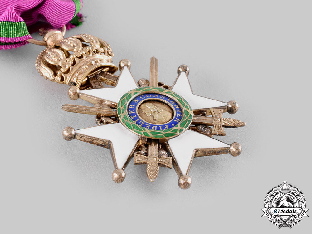 saxe-_coburg_and_gotha,_duchy._a_saxe-_ernestine_house_order,_i_class_knight’s_cross_with_swords,_with_case_by_willi_ganssen_ci19_5636