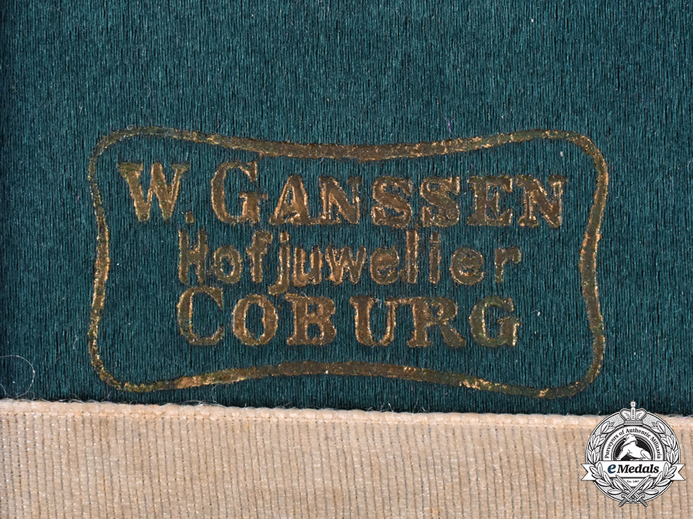 saxe-_coburg_and_gotha,_duchy._a_saxe-_ernestine_house_order,_i_class_knight’s_cross_with_swords,_with_case_by_willi_ganssen_ci19_5640