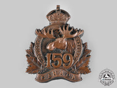 Canada, Cef. A 159Th Infantry Battalion "1St Algonquin" Cap Badge, By Ellis Bros., C.1916