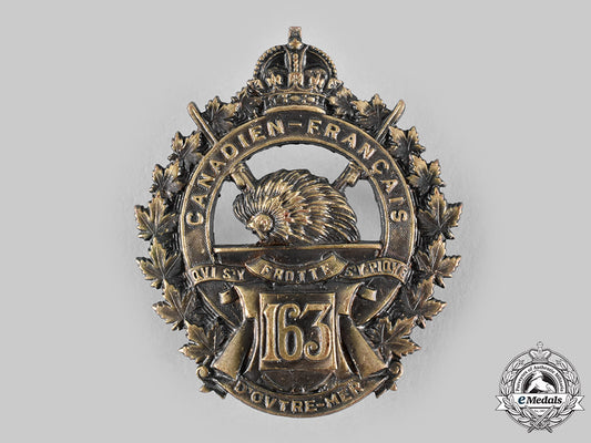 canada,_cef._a163_rd_infantry_battalion"_canadiens_français"_cap_badge,_c.1916_ci19_5683