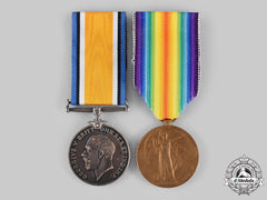Canada, Cef. A Medal Pair, 60Th Infantry Battalion, 5Th Canadian Mounted Rifles