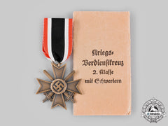 Germany, Wehrmacht. A War Merit Cross, Ii Class With Swords, By Gebrüder Godet & Co.