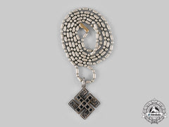 Germany, Weimar Republic. A Silver Nsdap Necklace By Theodor Fahrner