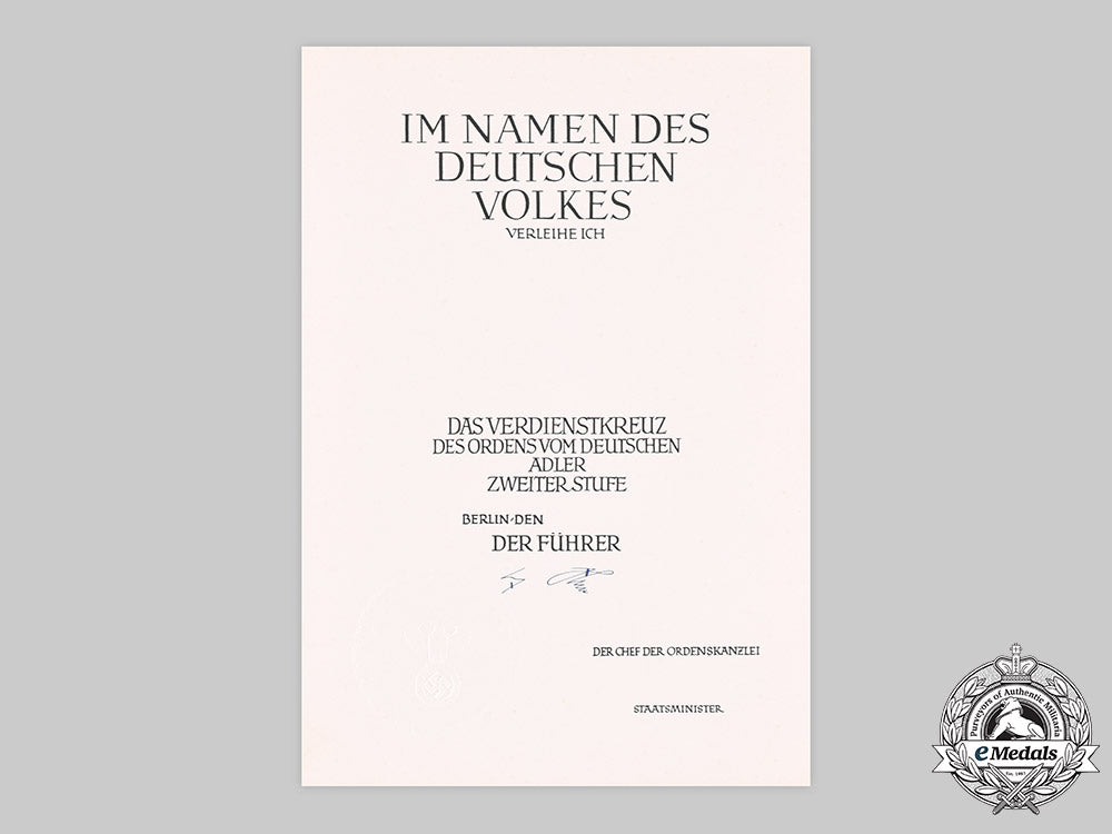 germany,_third_reich._an_unissued_award_document_for_an_ii_class_cross_of_the_order_of_the_german_eagle_ci19_6029