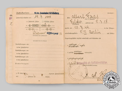 germany,_luftwaffe._a_soldbuch_to_albert_faas,_kampfgeschwader26_ci19_6191