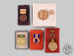 Germany, Democratic Republic (East Germany). A Lot Of Five Awards