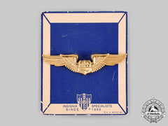 Peru, Republic. An Air Force Pilot Badge, By N.s.meyer, New York