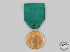 Saxon Duchies. A Rare Long Service Medal For Enlisted Personnel And Non-Commissioned Officers, Ii Class For 12 Years