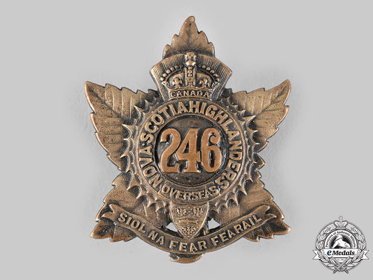 canada,_cef._a246_th_infantry_battalion"_nova_scotia_highlanders"_glengarry_badge,_c.1917_ci19_6451