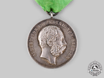 saxony,_kingdom._a_silver_marksmanship_medal,_by_max_barduleck_ci19_6509