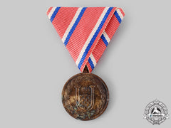 Croatia, Independent State. A Medal For The Twenty-Fifth Anniversary Of Croatian Independence 1918-1943