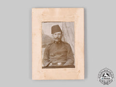 Austria, Empire. A Bosnian Soldier In The Austrian Army Studio Photograph