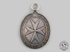 Austria, Empire. An Order Of The Knight’s Of Malta, Silver Merit Medal