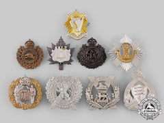 Canada, United Kingdom, Jamaica. Nine First And Second War Badges