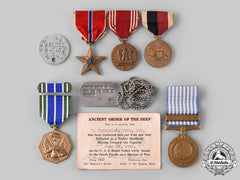 United States. A Lot Of Eight Second War Armed Forces Items
