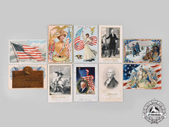 United States. Ten Patriotic Postcards