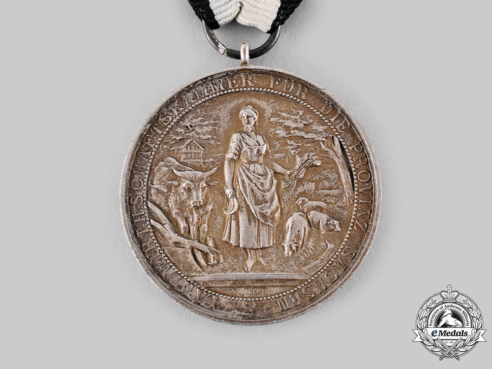 saxony,_kingdom._an_agricultural_long_service_medal,_by_l._christian_lauer_ci19_7109