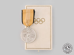 Germany, Third Reich. A German Olympic Commemorative Medal With Case