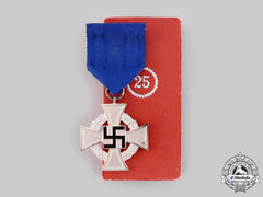 Germany, Third Reich. A Civil Service 25-Year Faithful Service Medal, With Case