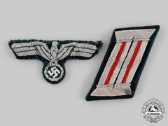 Germany, Heer. A Pair Of Heer Flak/Artillery Officer’s Insignia