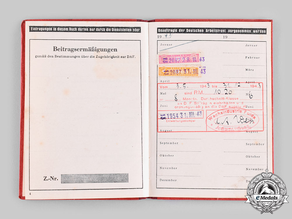 germany,_daf._a_lot_of_german_labour_front(_daf)_membership_books_ci19_7473
