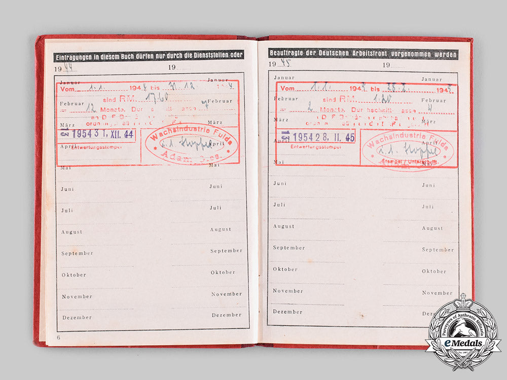 germany,_daf._a_lot_of_german_labour_front(_daf)_membership_books_ci19_7474