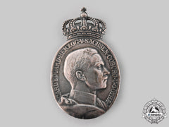 Saxe-Coburg And Gotha, Duchy. A Silver Duke Carl Eduard Medal With Crown, C.1915