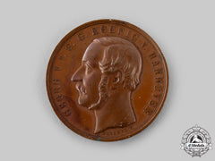 Hannover, Kingdom. A Prototype Medal By Heinrich Brehmer