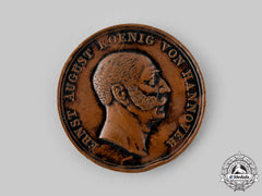 Hannover, Kingdom. A Prototype Medal By Henri-Francois Brandt