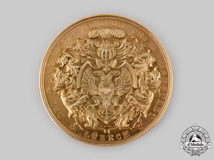 germany,_weimar_republic._a1923_free_city_of_lübeck_faithful_service_medal,_to_marie_luise_schreep,_by_berliner_medaillen-_münze_ci19_7751