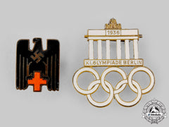 Germany, Third Reich. A Pair Of Commemorative Badges
